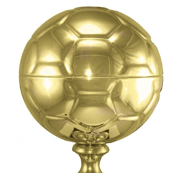 Regulation Size Soccer Ball Gold Plated On BaseTrophy Trolley Regulation Size Soccer Ball Gold Plated On BaseTrophy Trolley