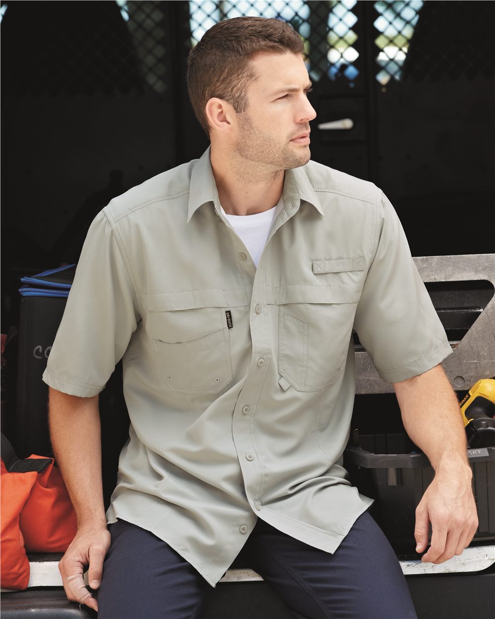 Men's Short Sleeve Fishing Shirt 