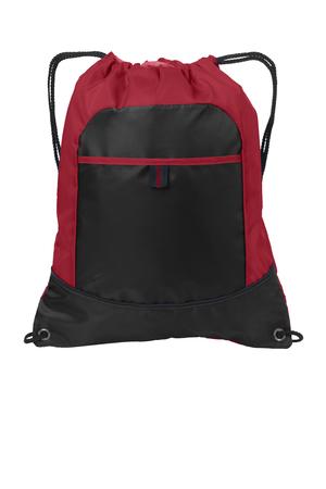 Port Authority® Pocket Cinch Pack. BG611.The Trophy Trolley