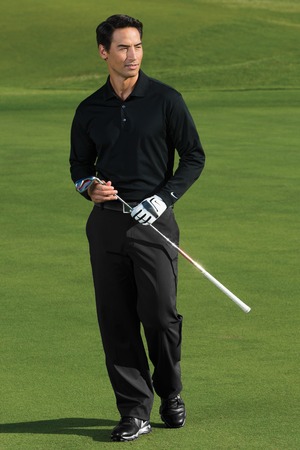 Custom Nike Golf 44364 Long-Sleeve Dri-FIT Stretch Tech Polo