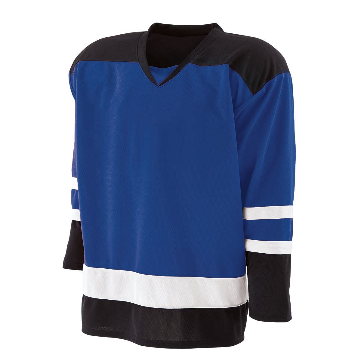 royal blue hockey jersey