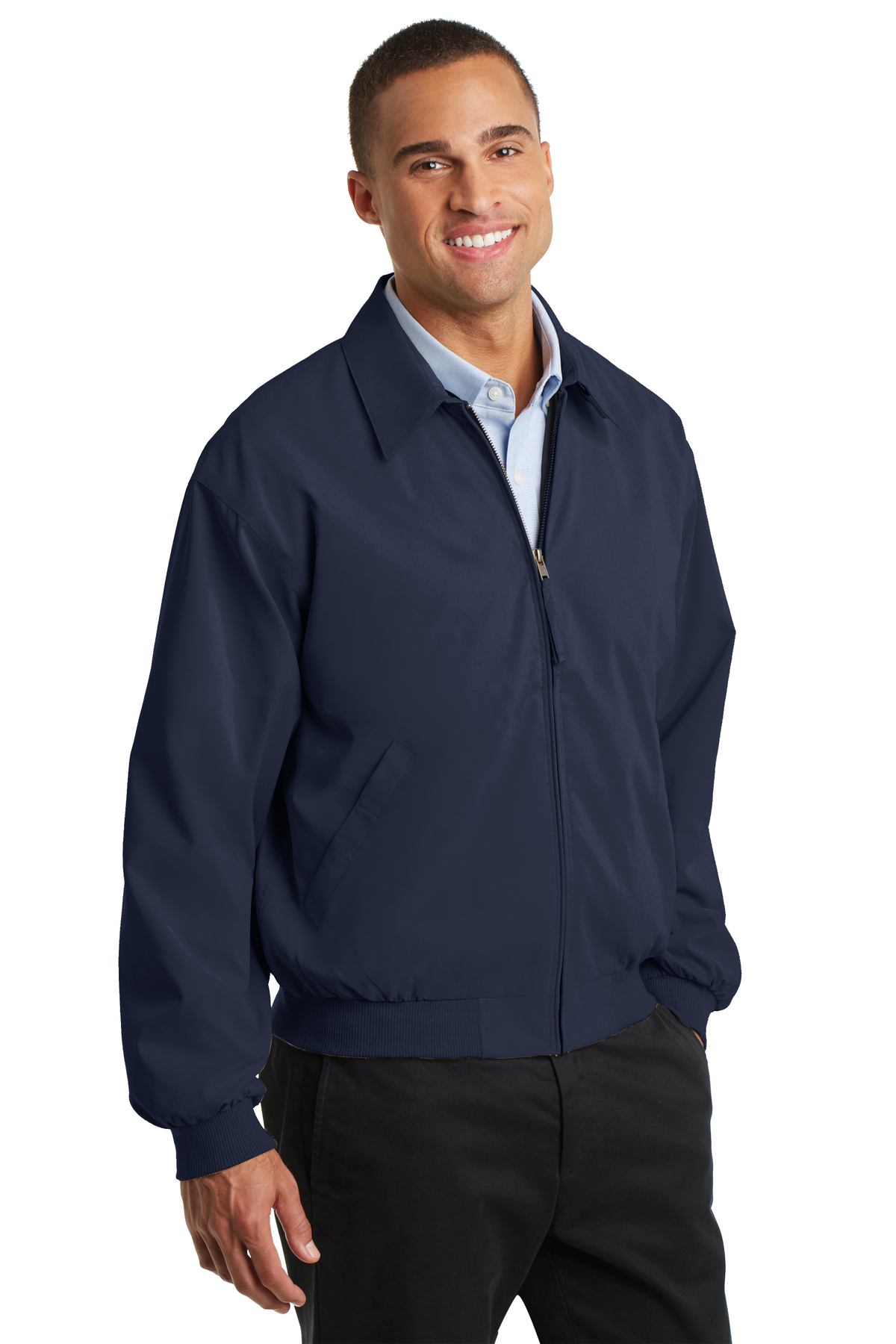 J730 Port Authority® Casual Microfiber Jacket summer jacketTrophy Trolley