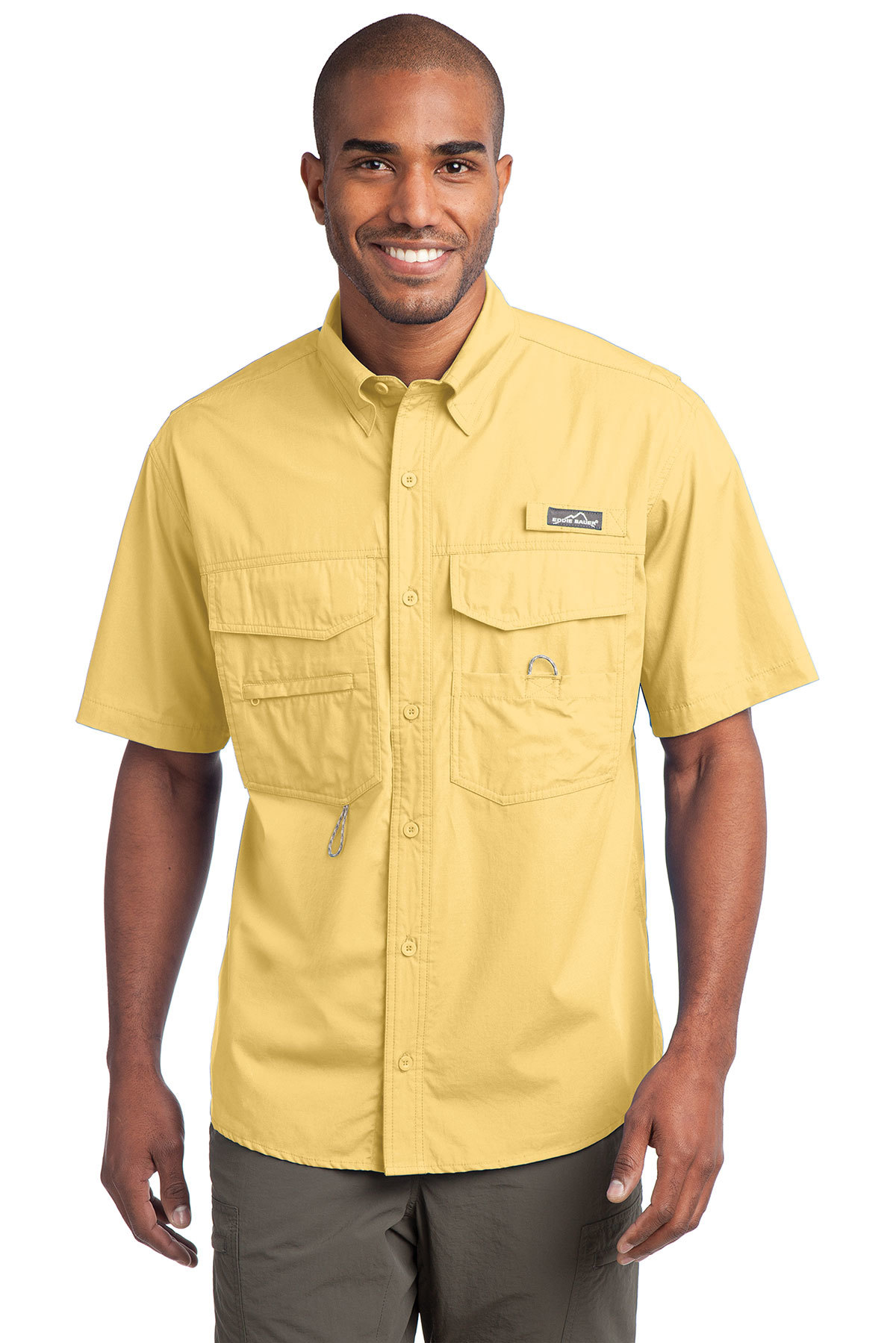 EB608 Eddie Bauer® - Short Sleeve Fishing Shirt